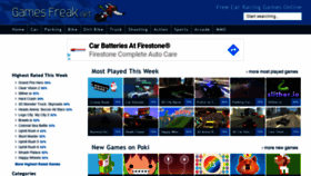 What Gamesfreak.net website looked like in 2020 (3 years ago)