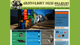 What Greenlightneworleans.org website looked like in 2020 (3 years ago)