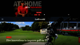 What Golfworld.com website looked like in 2020 (3 years ago)