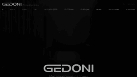 What Gedoni.ru website looked like in 2020 (3 years ago)