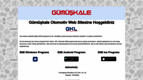 What Gumuskale.com.tr website looked like in 2020 (3 years ago)