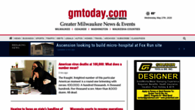 What Gmtoday.com website looked like in 2020 (3 years ago)