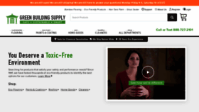 What Greenbuildingsupply.com website looked like in 2020 (3 years ago)