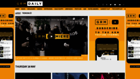 What Grmdaily.com website looked like in 2020 (3 years ago)
