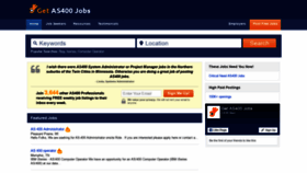 What Getas400jobs.net website looked like in 2020 (3 years ago)