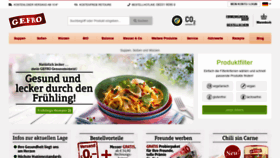 What Gefro.de website looked like in 2020 (3 years ago)
