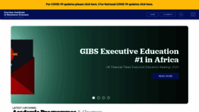 What Gibs.co.za website looked like in 2020 (3 years ago)