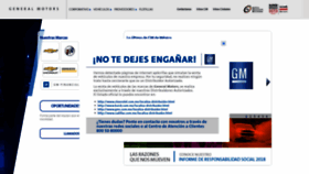 What Gm.com.mx website looked like in 2020 (3 years ago)