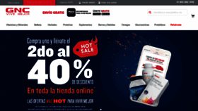 What Gnc.com.mx website looked like in 2020 (3 years ago)