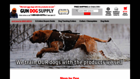 What Gundogsupply.com website looked like in 2020 (3 years ago)