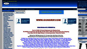 What Gungrip.com website looked like in 2020 (3 years ago)