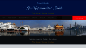 What Goldentempleamritsar.org website looked like in 2020 (3 years ago)