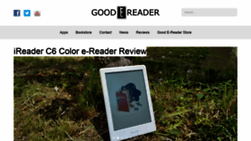 What Goodereader.com website looked like in 2020 (3 years ago)