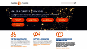 What Galeracluster.com website looked like in 2020 (3 years ago)