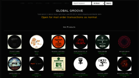 What Globalgroove.co.uk website looked like in 2020 (3 years ago)