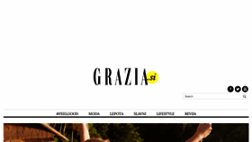 What Grazia.si website looked like in 2020 (3 years ago)