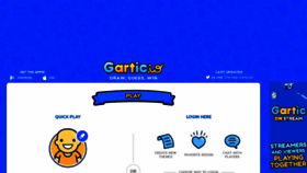 What Gartic.io website looked like in 2020 (3 years ago)
