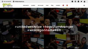What Goweb.pt website looked like in 2020 (3 years ago)