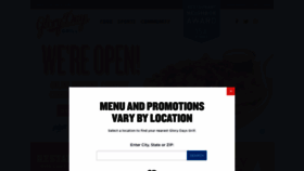 What Glorydaysgrill.com website looked like in 2020 (3 years ago)