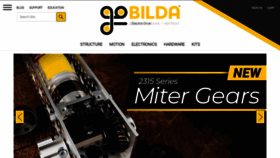 What Gobilda.com website looked like in 2020 (3 years ago)