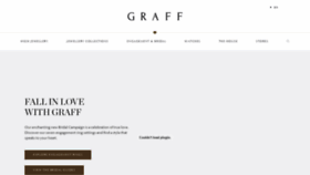 What Graff.com website looked like in 2020 (3 years ago)
