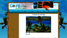 What Go-fiji.com website looked like in 2020 (3 years ago)