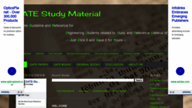 What Gate-study-material.blogspot.com website looked like in 2020 (3 years ago)
