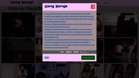 What Gang-bangs.fr website looked like in 2020 (3 years ago)