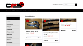 What Gunsforsale.com.au website looked like in 2020 (3 years ago)