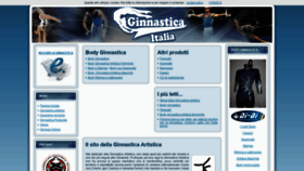 What Ginnasticaitalia.com website looked like in 2020 (3 years ago)