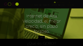 What Gobo.mx website looked like in 2020 (3 years ago)