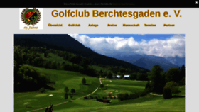 What Golfclub-berchtesgaden.de website looked like in 2020 (3 years ago)