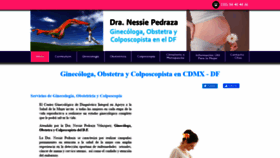 What Ginecologacolposcopistadf.com.mx website looked like in 2020 (3 years ago)