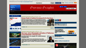 What Guyanagraphic.com website looked like in 2020 (3 years ago)