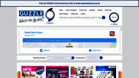 What Guzzle.co.za website looked like in 2020 (3 years ago)