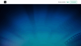 What Getpopcornti.me website looked like in 2020 (3 years ago)