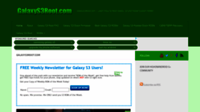 What Galaxys3root.com website looked like in 2020 (3 years ago)