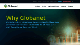What Globalnetconsulting.com website looked like in 2020 (3 years ago)