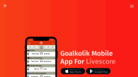 What Goalkolik.com website looked like in 2020 (4 years ago)