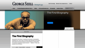What Georgeszell.com website looked like in 2020 (3 years ago)