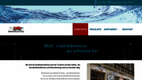 What Getraenke-michi.de website looked like in 2020 (3 years ago)