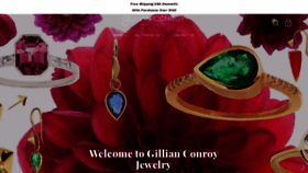 What Gillianconroy.com website looked like in 2020 (3 years ago)