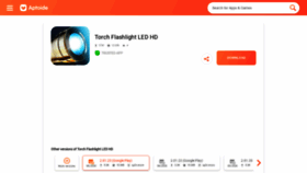 What Goldenshores-technologies-flashlight.en.aptoide.com website looked like in 2020 (3 years ago)