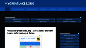 What Greatlakesloansz.com website looked like in 2020 (3 years ago)