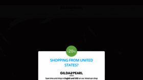 What Gildapearl.co.uk website looked like in 2020 (3 years ago)