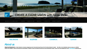 What Glassvice.com website looked like in 2020 (3 years ago)