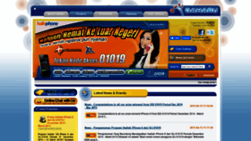 What Gaharu.co.id website looked like in 2020 (3 years ago)