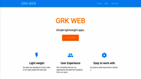 What Grkweb.com website looked like in 2020 (3 years ago)