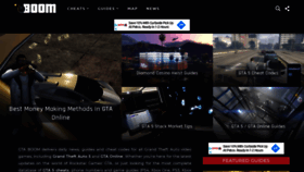 What Gta5cheats.com website looked like in 2020 (3 years ago)