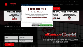 What Getteltoyota.com website looked like in 2020 (3 years ago)